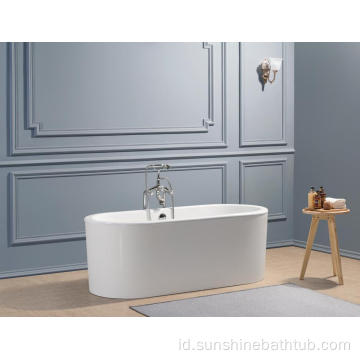 Proyek CUPC Freestanding Rok Bathtub besi cor